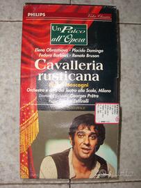 Cavalleria Rusticana Vhs Placito Domingo