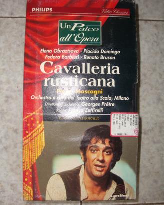 Cavalleria Rusticana Vhs Placito Domingo