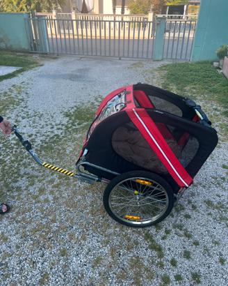Rimorchio per biciclette