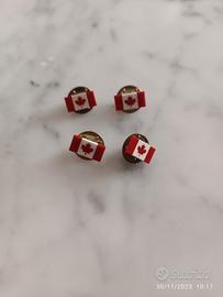 Spille bandiera canadese