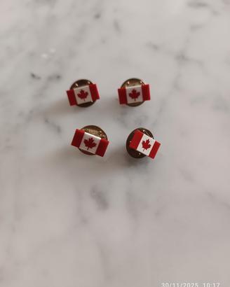 Spille bandiera canadese