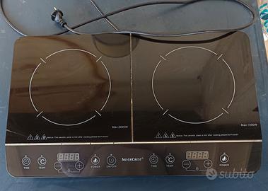 doppia piastra a induzione silvercrest