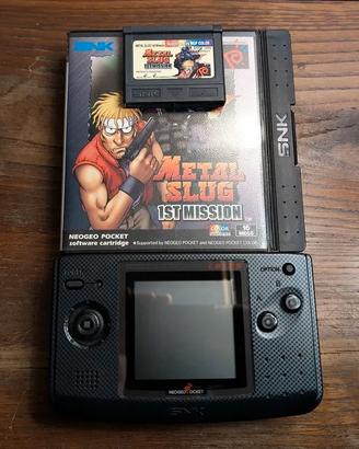 SNK NeoGeo Pocket Color + Metal Slug 1st Mission
