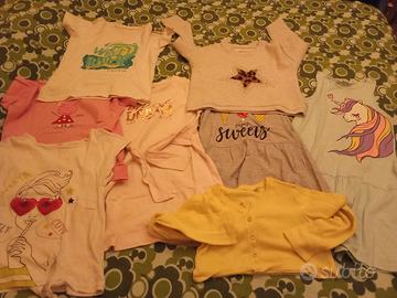 set abbigliamento bambina 8/9 anni