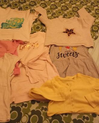 set abbigliamento bambina 8/9 anni