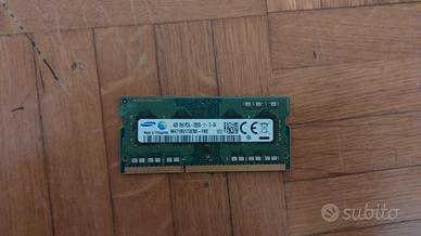 RAM Samsung SODIMM 4Gb DDR3