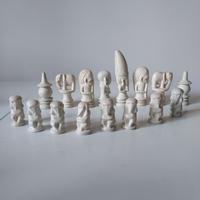 Scacchiera in pietra Saponaria Kenia