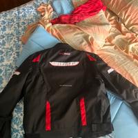 giacca moto + paraschiena