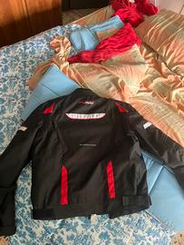 giacca moto + paraschiena