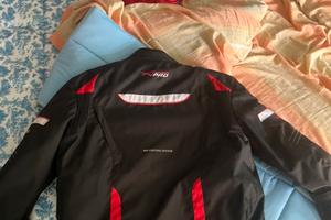 giacca moto + paraschiena