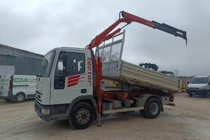 Camion Iveco 80E18 Tector Gru/Rib
