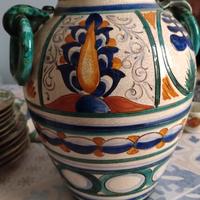 Vaso anfora ceramica Vecchia Faenza