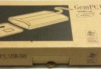 Gemalto PC USB SW Gemplus lettore scrittore Smart
