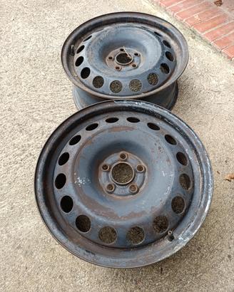 cerchi in ferro 15" Audi/Volkswagen 
