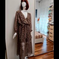 Vestito lungo velato L-XL vestibilità comoda 