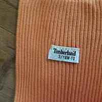 Sciarpa timberland nuova arancione 3/12  mesi