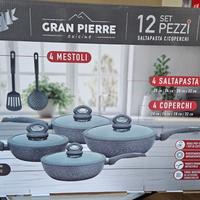 Gran Pierre Casseruole Padelle Antiaderenti in Pie