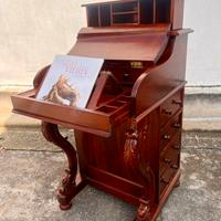 Scrittoio devenport in legno massello di mogano