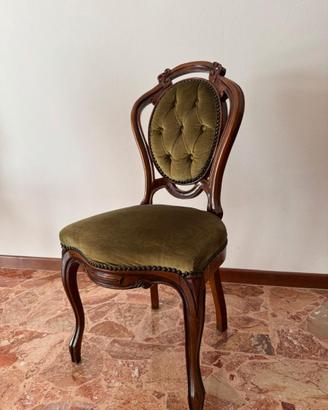 N. 5 sedie stile Luigi XVI, 20 euro ciascuna