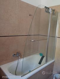 parete box doccia sopravasca per bagno 