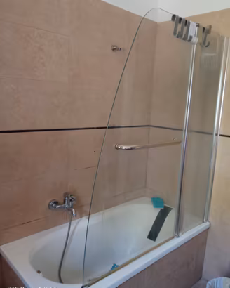 parete box doccia sopravasca per bagno 