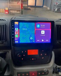 AUTORADIO 9'' 8+256GB ANDROID 14 PER FIAT DUCATO