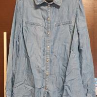 Giacca-camicia di jeans