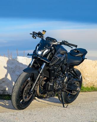 YAMAHA MT 07 2021 depotenziata A LIBRETTO