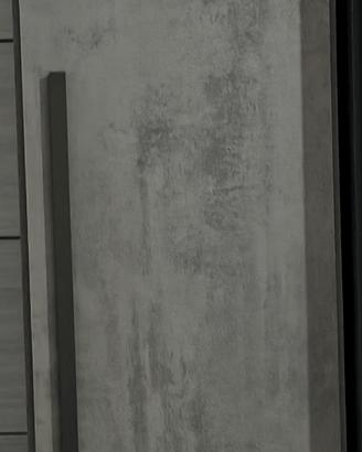 armadio grigio scuro 