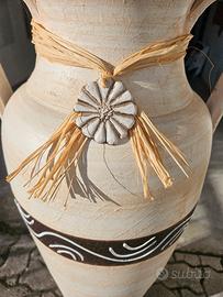 anfora in terracotta,da arredo interno o esterno