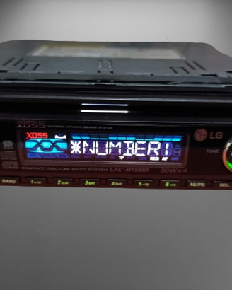Autoradio LAC-M1500R