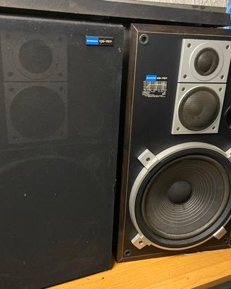 Casse pioneer CS757 da ribordare i woofer