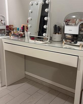 Toeletta Malm bianca 120x41cm