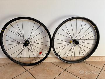 Ruote in carbonio nuove