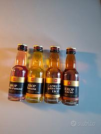 Lotto 4 Liquori Mignon Vintage EROP Emery Rodi