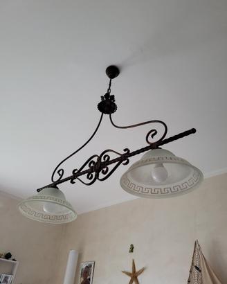 Lampadario 2 luci