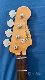 Manico Squier CV '60s Precision Bass COMPLETO