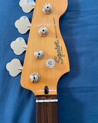 Manico Squier CV '60s Precision Bass COMPLETO