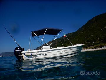 Barca QuickSilver 440 Fish + Mercury EfI 30 CV