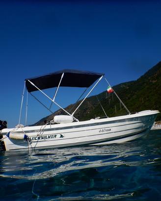Barca QuickSilver 440 Fish + Mercury EfI 30 CV