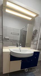 MOBILE BAGNO COMPRESO SPECCHIO LAVABO MISCELATORE