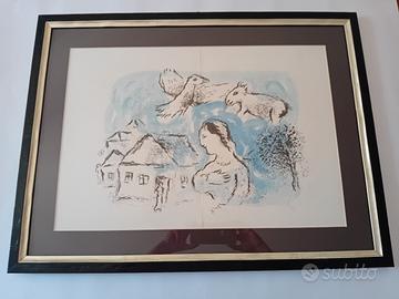 litografia Marc Chagall. 