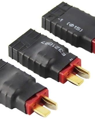 3 Adattatori T-Deans Maschio a TRX Femmina per Bat