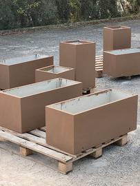 Fioriere cemento verniciate