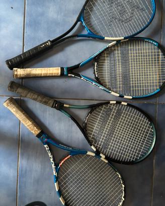 Racchette tennis, sacche e varir