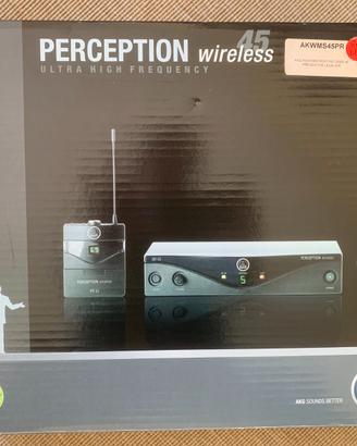 Microfono clip - on Perception wireless