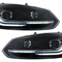 Fari anteriori vw polo 6r 6c full-led dinamici