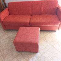 Divano letto + Pouf abbinato