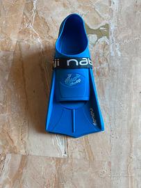 Pinne da Nuoto Nabaiji Decathlon Blu Taglia 35/36