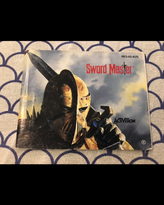 SWORD MASTER LIBRETTO NES RARO BUONE CONDIZIONI